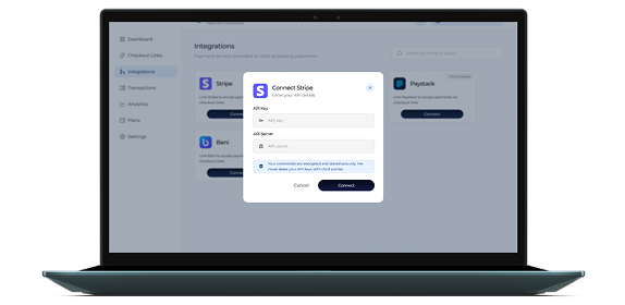 Create Checkout Links